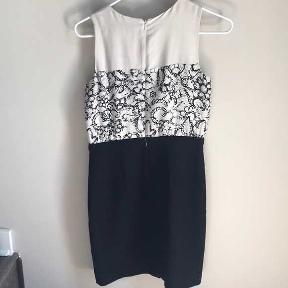 Loft Black and White Dress - Picture 2 of 4